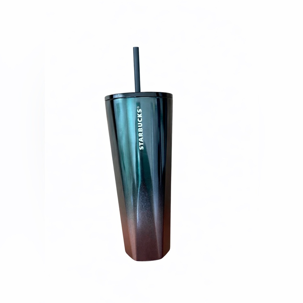 Starbucks Iridescent Tumbler with Straw